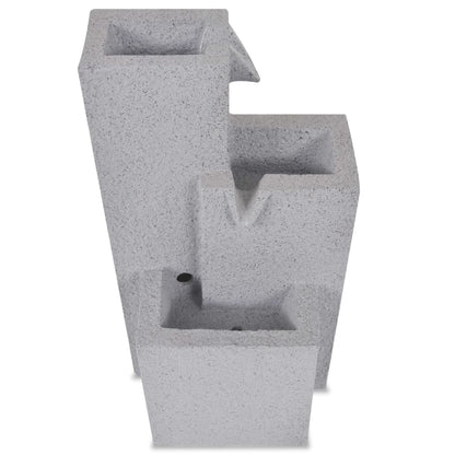 Binnenfontein Met Led-Verlichting Polyresin