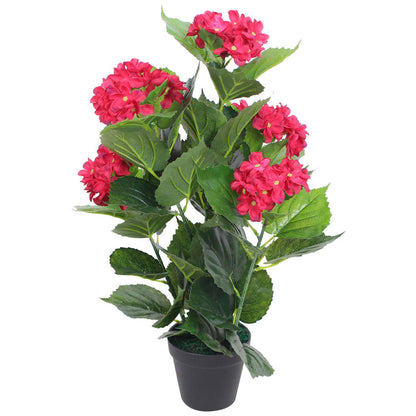 Kunst Anthurium Plant Met Pot 45 Cm En Geel