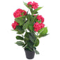 Kunst Anthurium Plant Met Pot 45 Cm En Geel