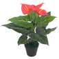Kunst Anthurium Plant Met Pot 45 Cm En Geel