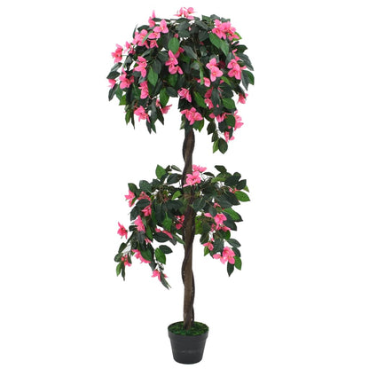 Kunst Anthurium Plant Met Pot 45 Cm En Geel