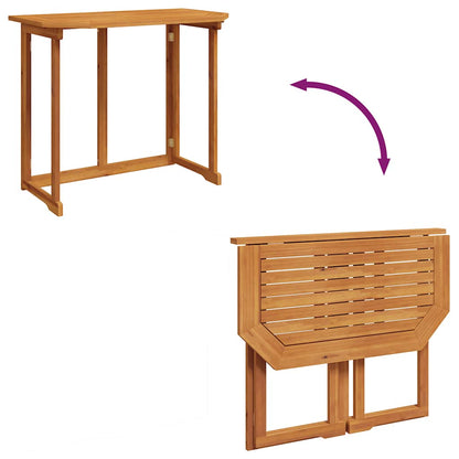 Bistrotafel 90X50X75 Cm Massief Acaciahout