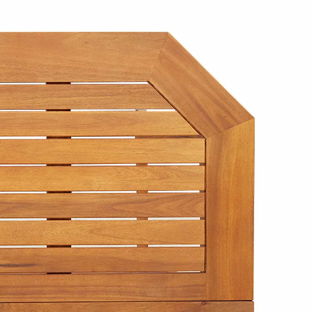 Bistrotafel 90X50X75 Cm Massief Acaciahout