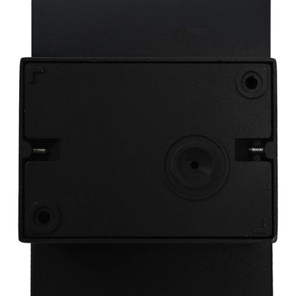 Led-Buitenwandlamp 9 W Ovaal Zwart Zilver