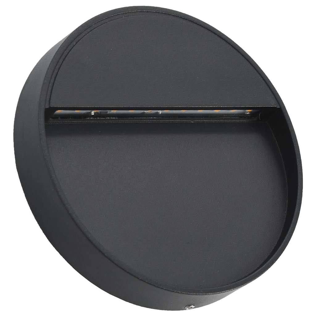 Led-Buitenwandlampen 3 W Zwart