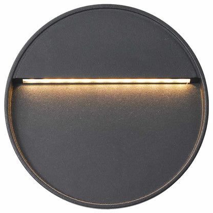 Led-Buitenwandlampen 3 W Zwart