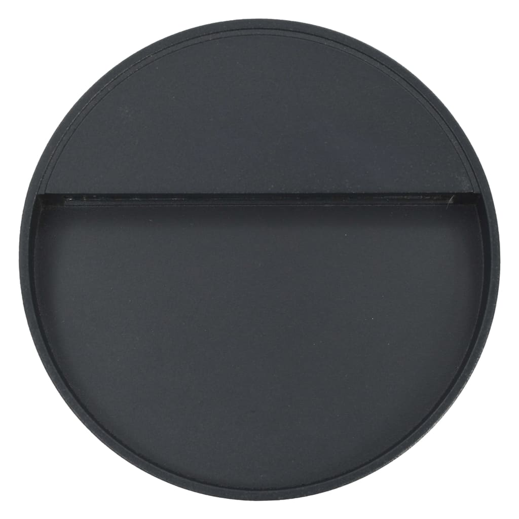 Led-Buitenwandlampen 3 W Zwart