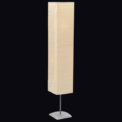 Vloerlamp Met Stalen Standaard Beige