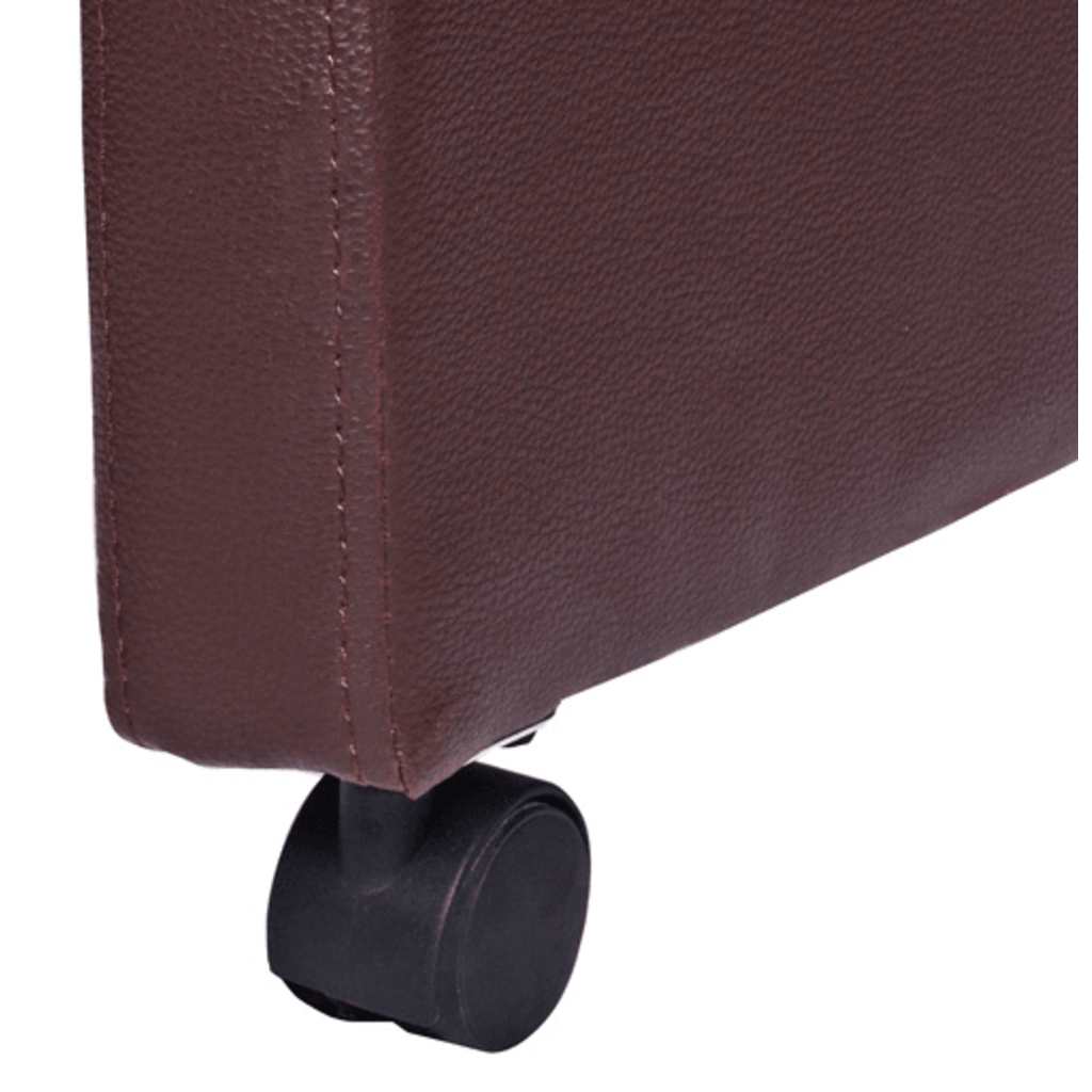 Eetkamerstoelen 2 St Kunstleer Bruin