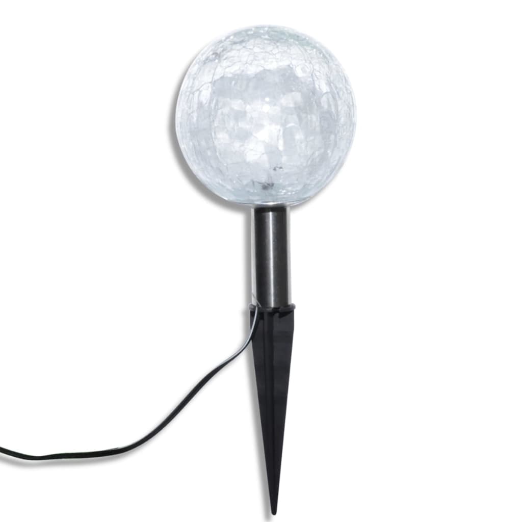 Solarbollampen Led Met Grondankers En Zonnepaneel