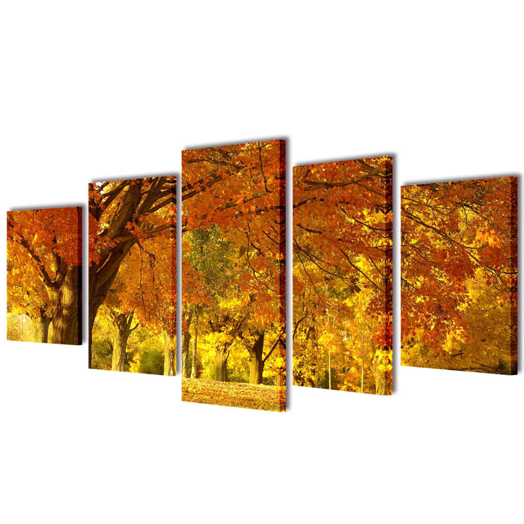 Canvas Muurdruk Set Buddha