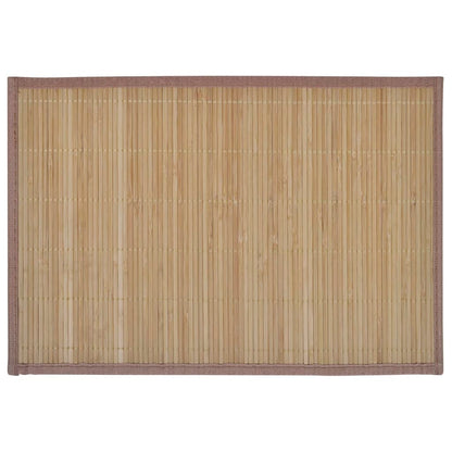 6 St Placemats 30X45 Cm Bamboe