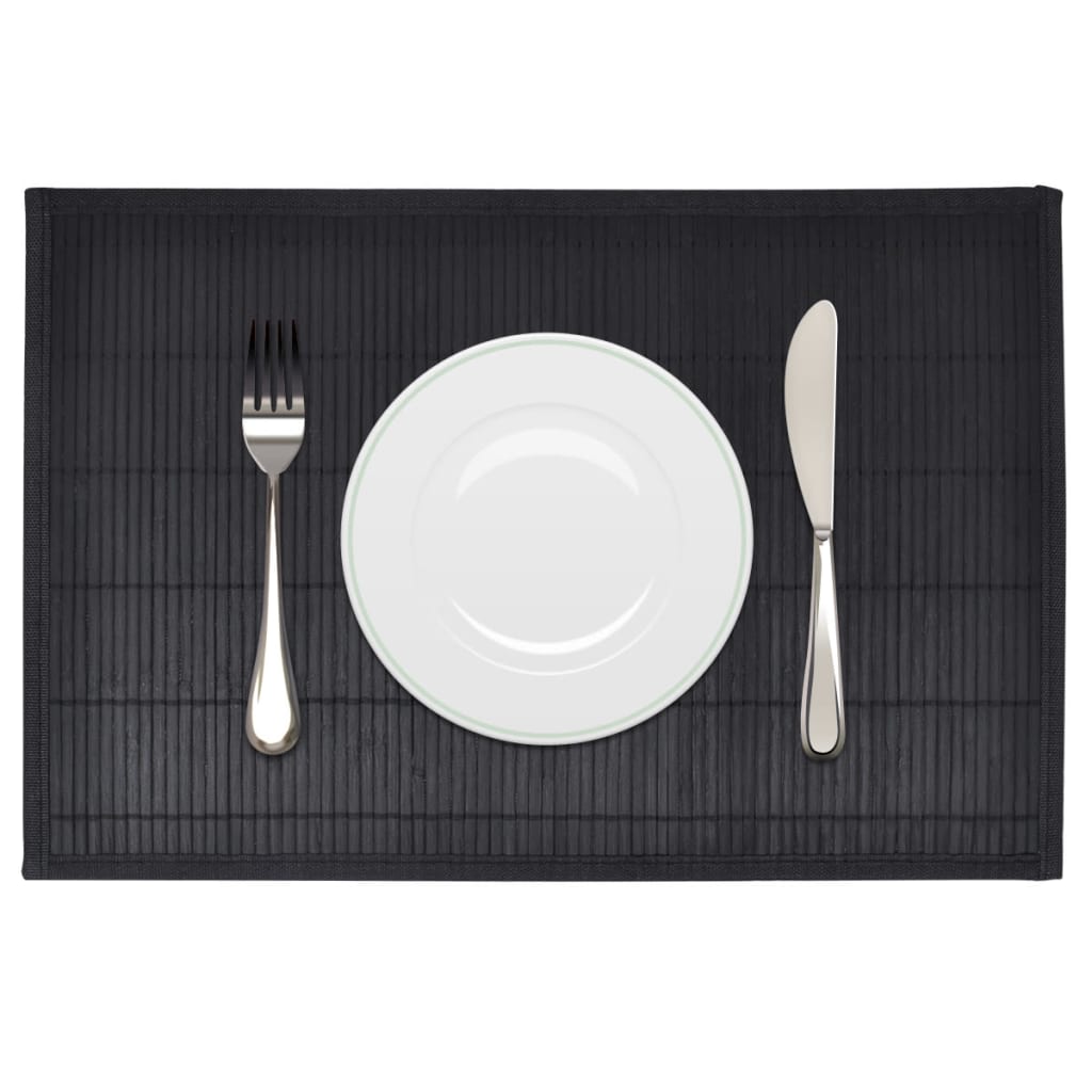 6 St Placemats 30X45 Cm Bamboe