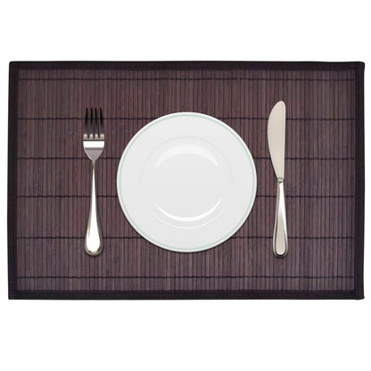 6 St Placemats 30X45 Cm Bamboe