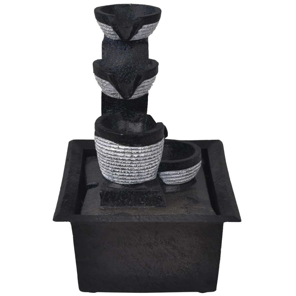 Binnenfontein Met Led-Verlichting Polyresin