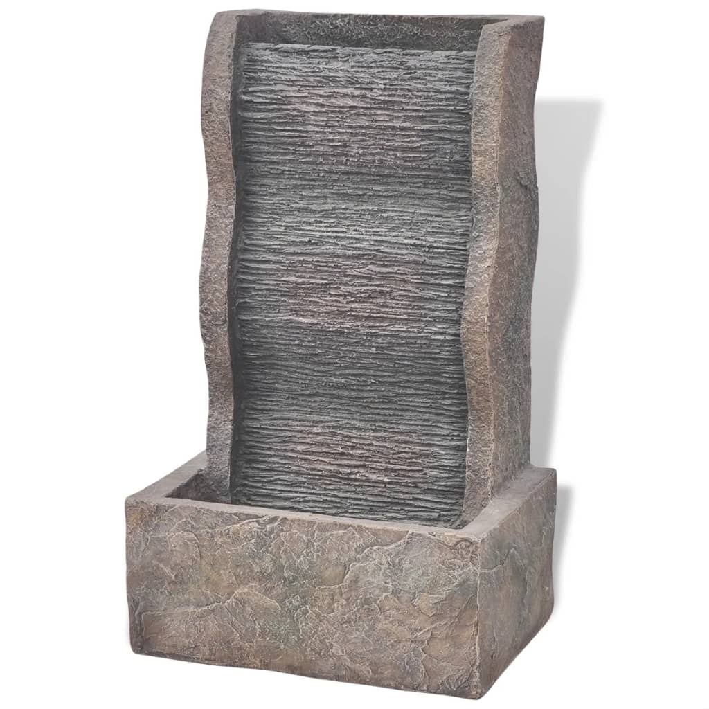 Binnenfontein Met Led Licht Poly-Hars