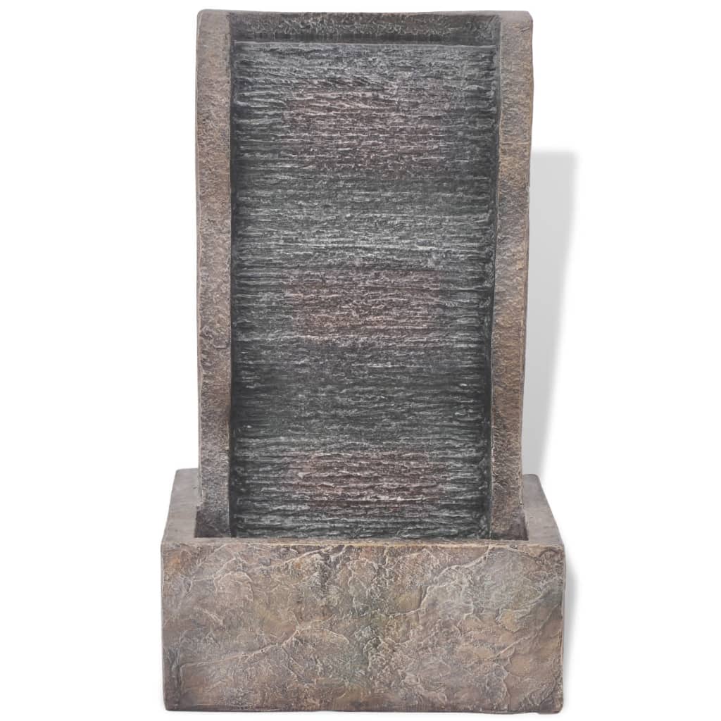 Binnenfontein Met Led Licht Poly-Hars