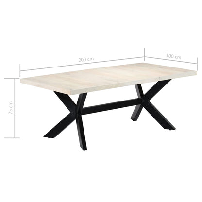 Eettafel Massief Mangohout