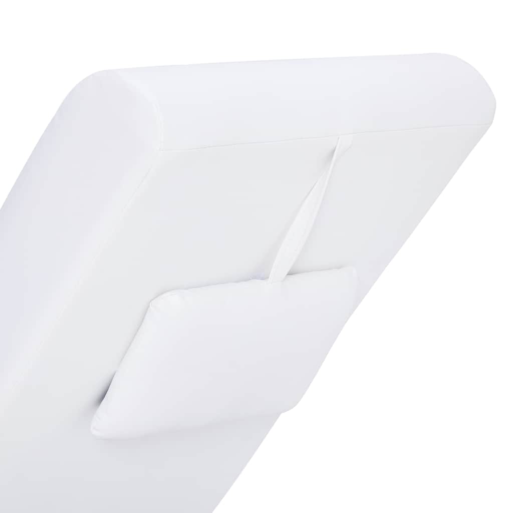 Massage Chaise Longue Met Kussen Kunstleer