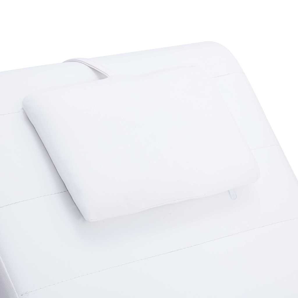 Massage Chaise Longue Met Kussen Kunstleer