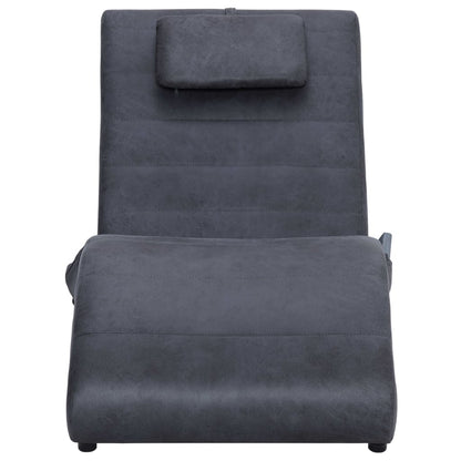 Massage Chaise Longue Met Kussen Kunstsuède