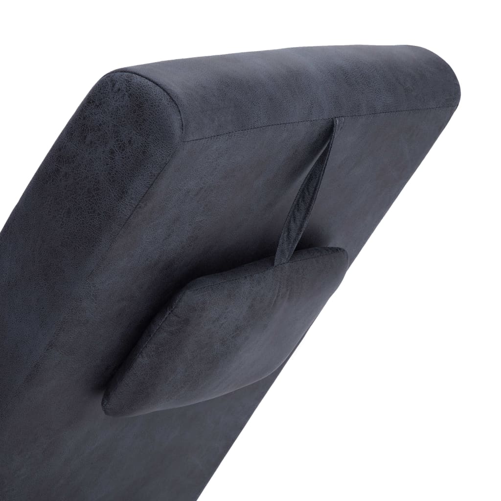 Massage Chaise Longue Met Kussen Kunstsuède