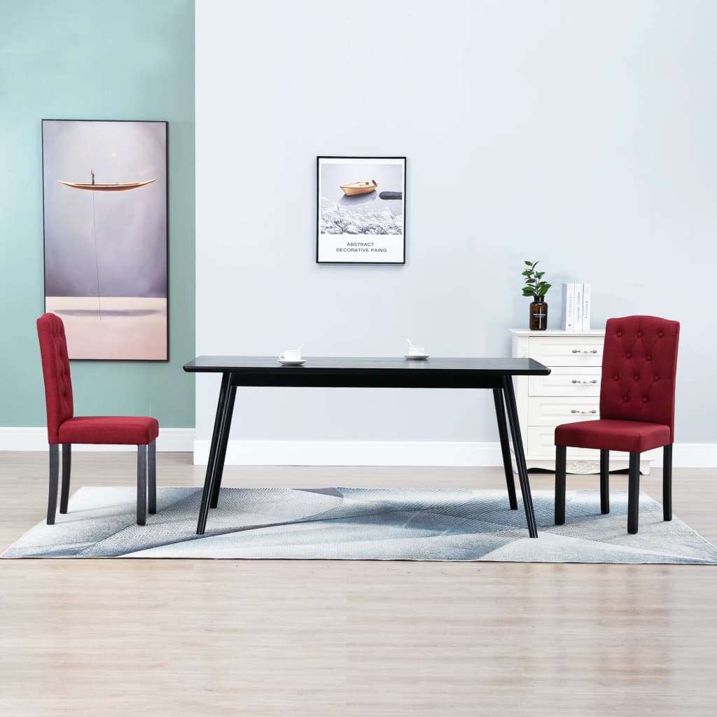 Eetkamerstoelen Stof