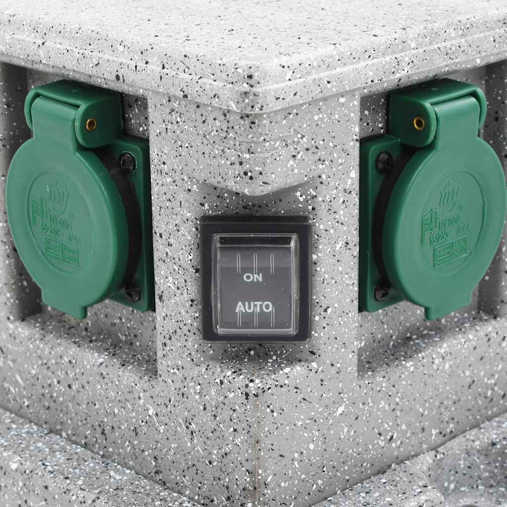 Buitenstopcontact Met Schemeringssensor Kunststof