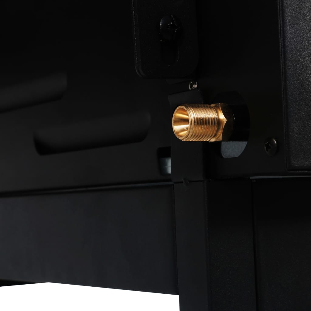 Gas-/Houtskoolbarbecue Met 3 Branders