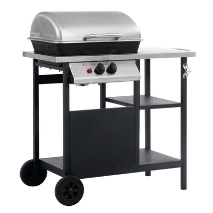 Gasbarbecue Met 3-Laags Zijtafel
