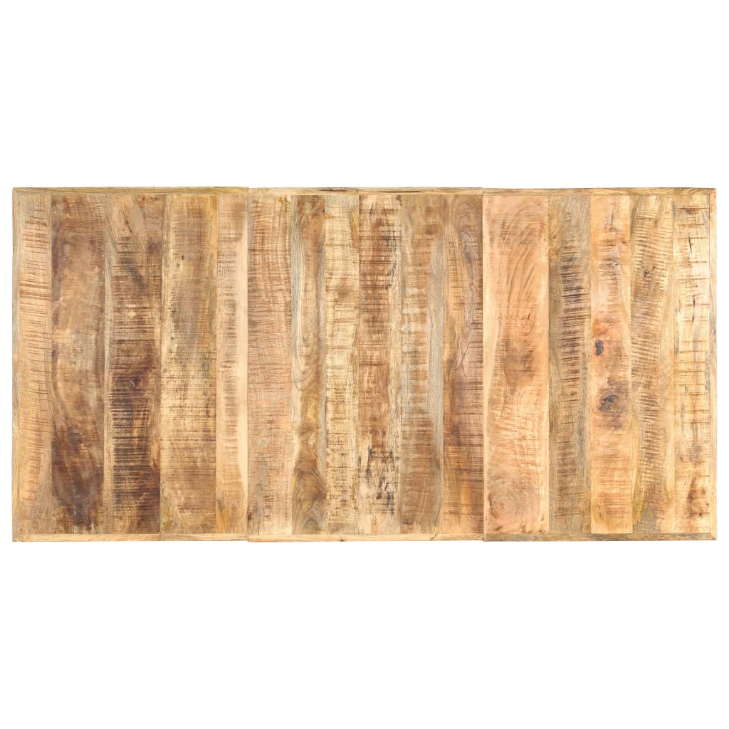 Eettafel 180X90X76 Cm Massief Ruw Mangohout