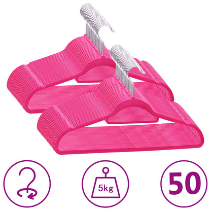 20-Delige Kledinghangerset Anti-Slip Fluweel