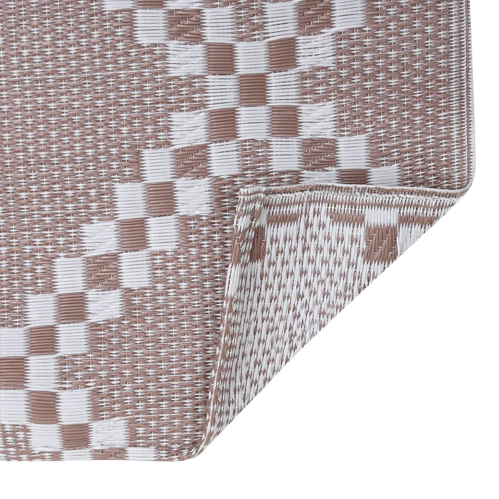 Buitenkleed Arakil Pp Bruin En Wit