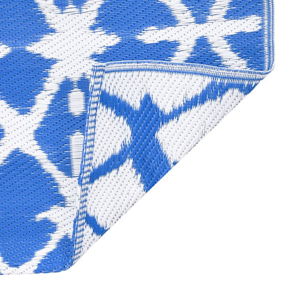 Buitenkleed Arakil Pp Blauw En Wit