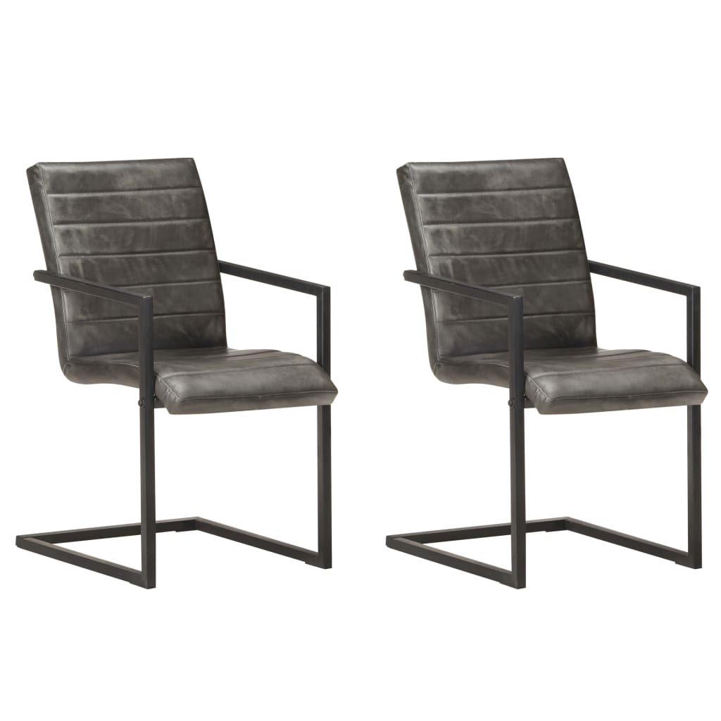 Eetkamerstoelen Echt Leer