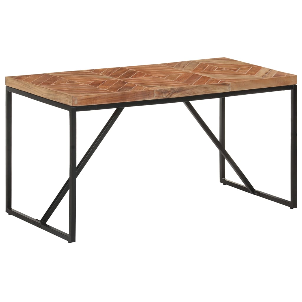 Eettafel Massief Acaciahout En Mangohout
