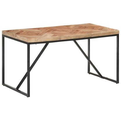 Eettafel Massief Acaciahout En Mangohout