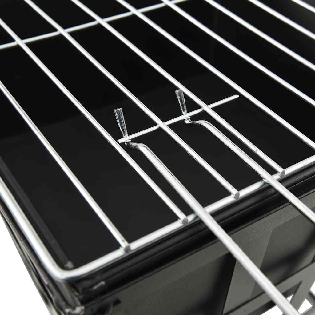Vuurplaats En Barbecue 2-In-1 34X34X48 Cm Staal