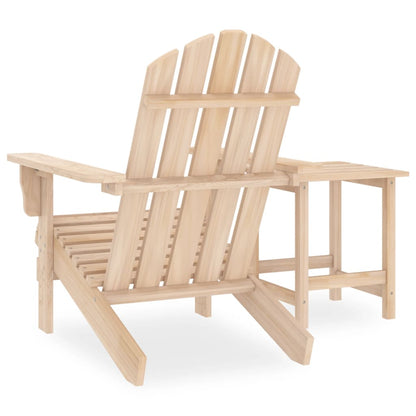 Tuinstoel Adirondack Met Tafel Massief Vurenhout