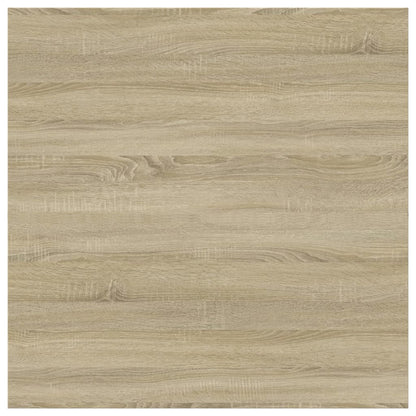 Wandschappen 40X40X1,5 Cm Spaanplaat Kleurig Sonoma Eiken