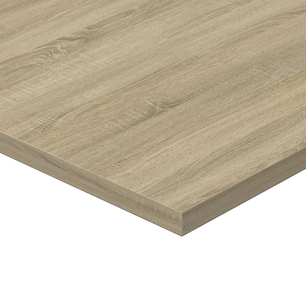 Wandschappen 40X40X1,5 Cm Spaanplaat Kleurig Sonoma Eiken