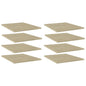 Wandschappen 40X40X1,5 Cm Spaanplaat Kleurig Sonoma Eiken