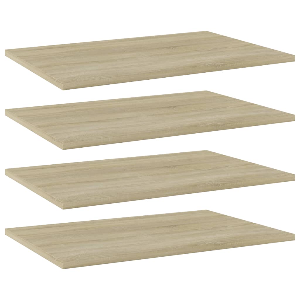 Wandschappen 40X40X1,5 Cm Spaanplaat Kleurig Sonoma Eiken