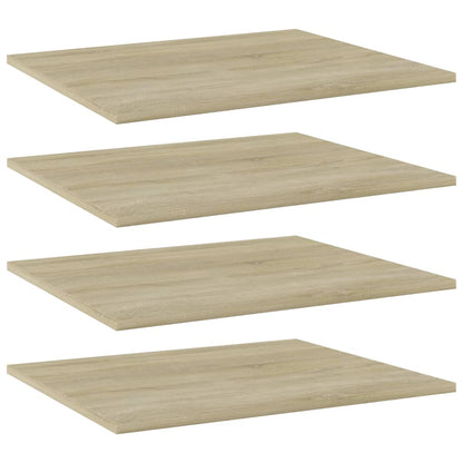 Wandschappen 40X40X1,5 Cm Spaanplaat Kleurig Sonoma Eiken