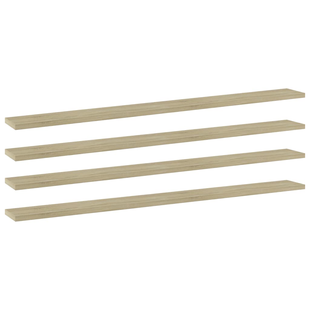 Wandschappen 40X40X1,5 Cm Spaanplaat Kleurig Sonoma Eiken