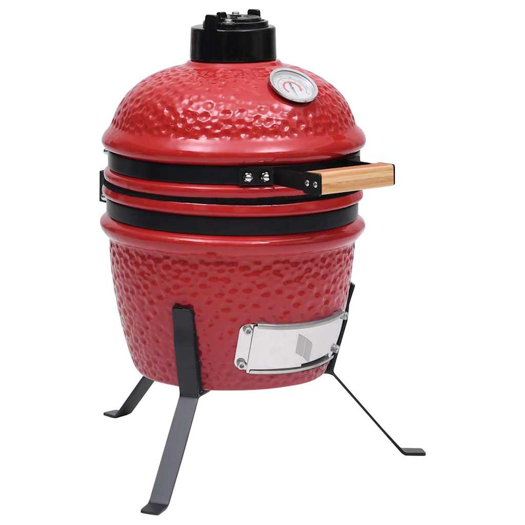 Kamado Barbecue 2-In-1 56 Cm Keramiek