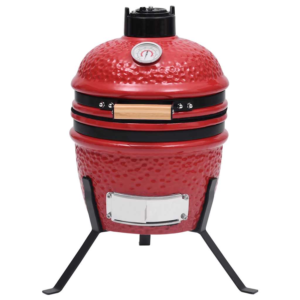 Kamado Barbecue 2-In-1 56 Cm Keramiek