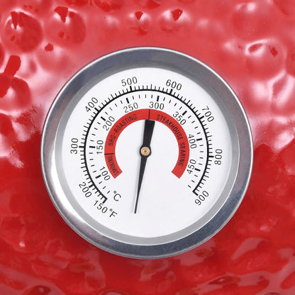 Kamado Barbecue 2-In-1 56 Cm Keramiek