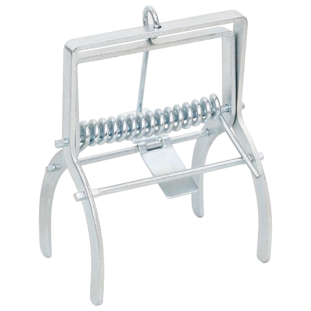 Mollenvallen Gegalvaniseerd Staal Zilverkleurig