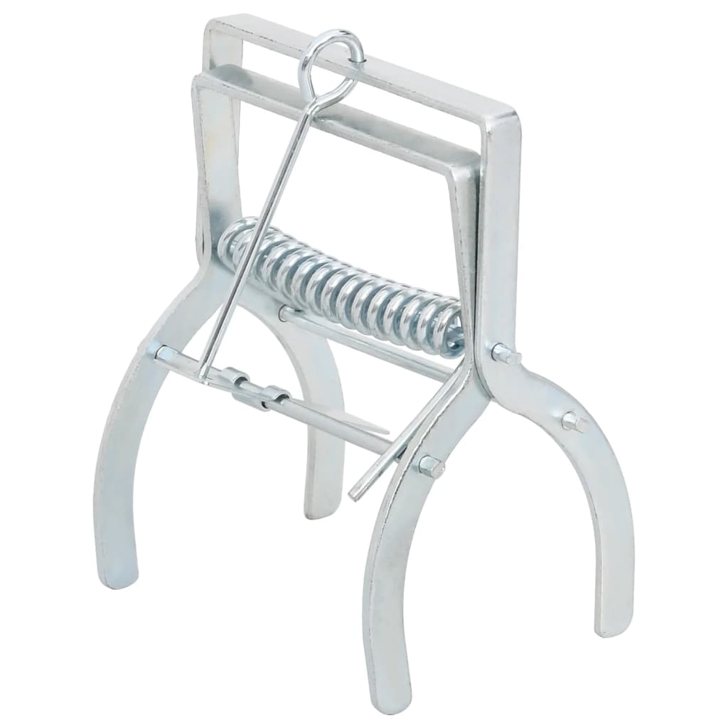 Mollenvallen Gegalvaniseerd Staal Zilverkleurig